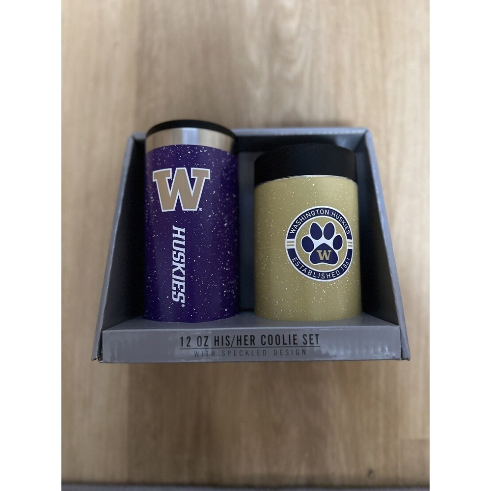 The‎ Memory Company Washington Huskies His And Hers 12oz Coolie Set
